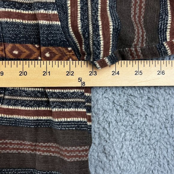 Vintage CASA MODA Mens  Shirt Size 42 Large Brown Flannel - Picture 7 of 9